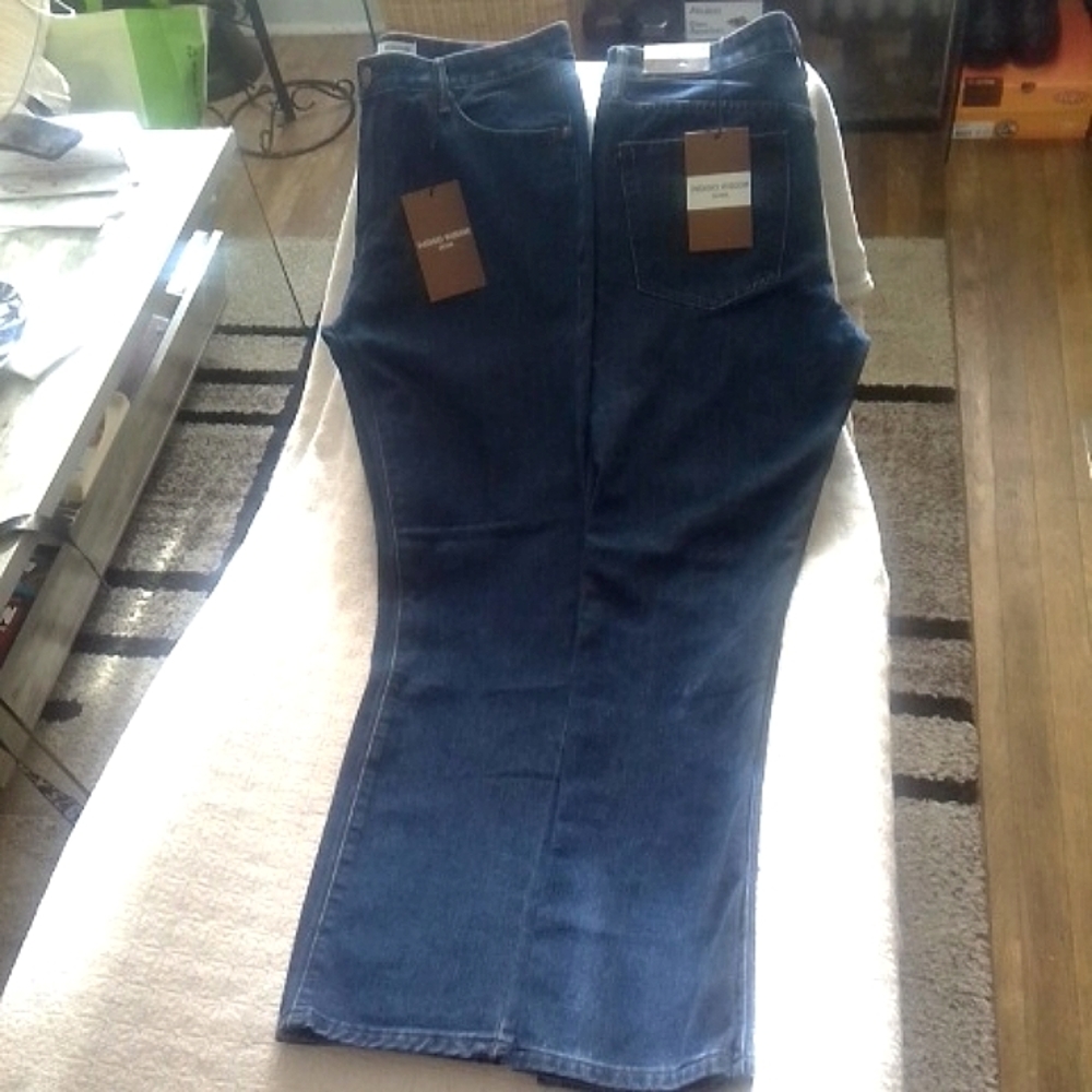 Men's INDIGO WISDOM DENIM size: 36×32 Jeans w/Tag
